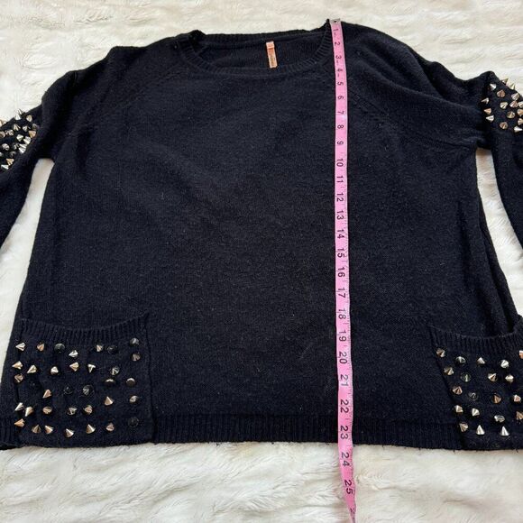 Urban Outfitters Black Sweater with Stud Spikes - Picture 6 of 9